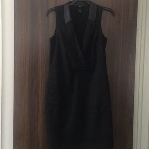 Super cute black knee length dress